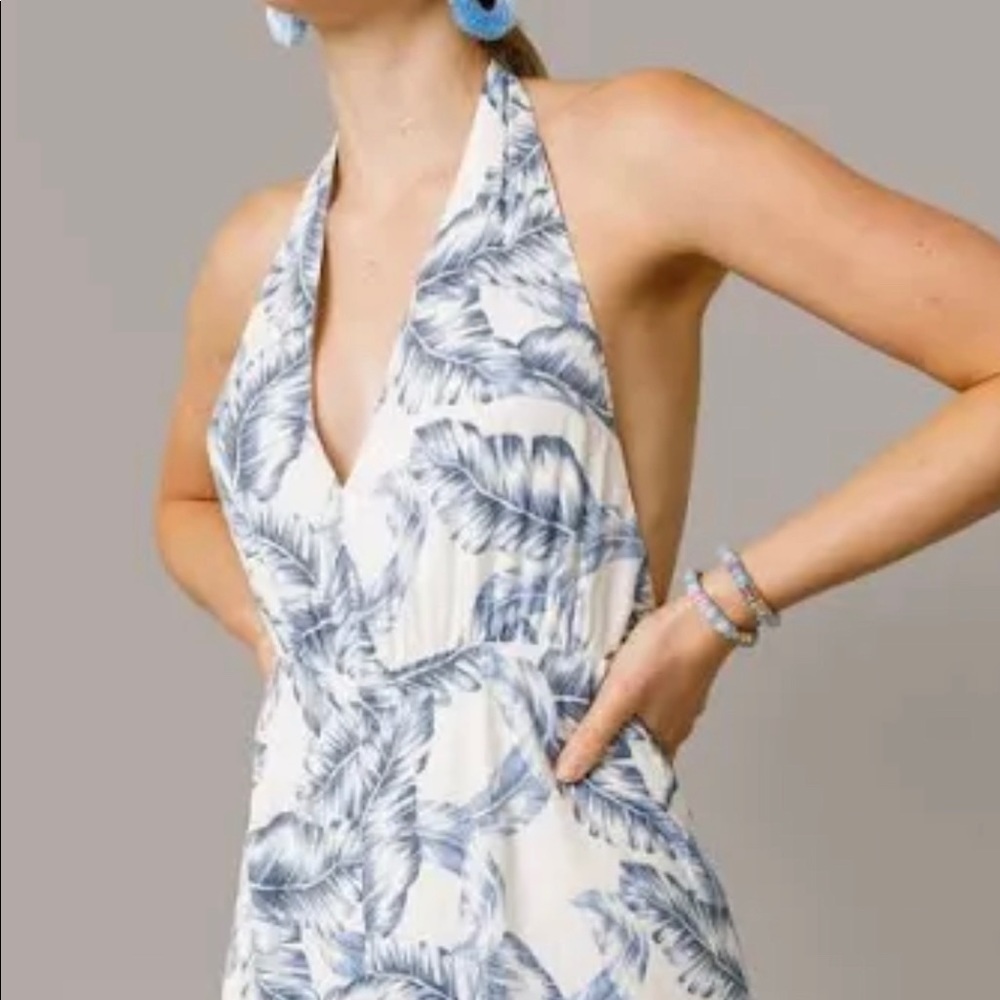 Printed Beach Romper - image 5